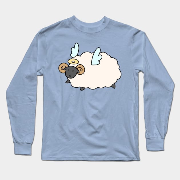 Angel Ram Long Sleeve T-Shirt by saradaboru